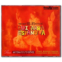 베스트 하이파이 사운드 오브 기타라 에스페뇰라 (4장을 1장 가격에) ; The Best Hi-Fi Sound of Guitarra Espanola (4CD)(수입)