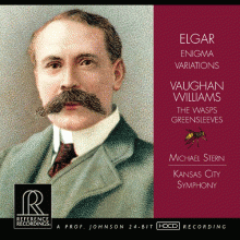 본 윌리암스: 말벌, 푸른옷소매 & 엘가: 이니그마 변주곡 ; Vaughan Williams: The Wasps, Greensleeves & Elgar: Enigma Variations (HDCD)